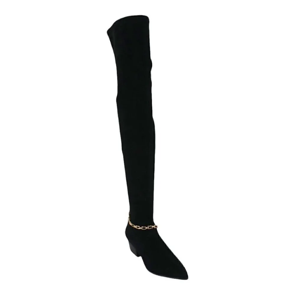 Stella Luna Over the Knee Suede Boots